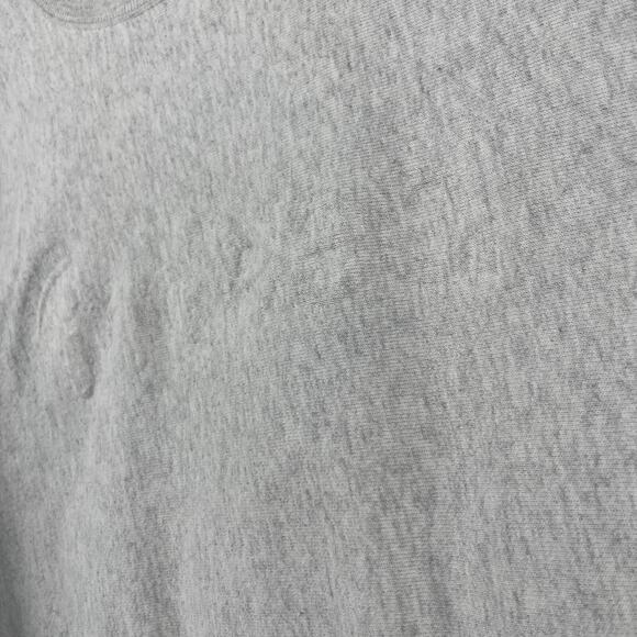 CHAMPION Reverse Weave Sweatshirt L INDEED Embossed Gray - Picture 10 of 15